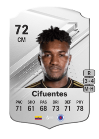 José Cifuentes Rare 72 OVR