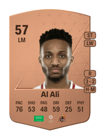 Thamer Al Ali Common 57 OVR