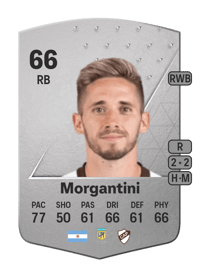 Nicolás Morgantini Common 66 OVR