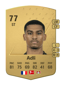 Amine Adli Common 77 OVR