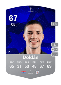 Alexis Doldán CONMEBOL Sudamericana 67 OVR