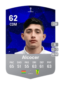 Paolo Alcocer CONMEBOL Sudamericana 62 OVR
