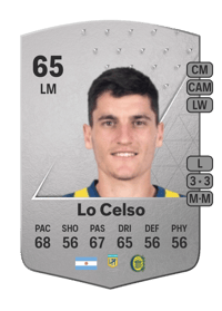 Francesco Lo Celso Common 65 OVR