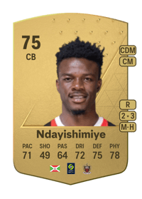 Youssouf Ndayishimiye Common 75 OVR