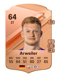 Jonas Arweiler Rare 64 OVR