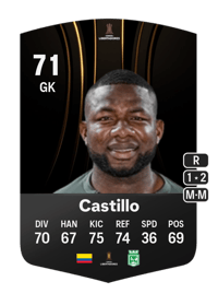 Harlen Castillo CONMEBOL Libertadores 71 OVR