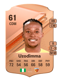 Anthony Uzodimma Rare 61 OVR