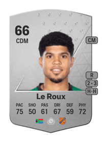 Luke Le Roux Common 66 OVR