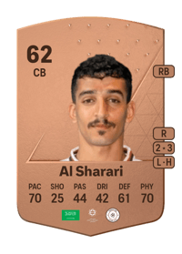 Nader Al Sharari Common 62 OVR