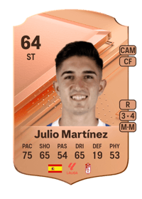 Julio Martínez Rare 64 OVR