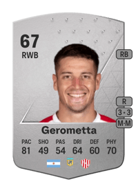 Francisco Gerometta Common 67 OVR