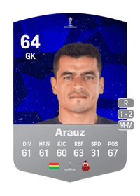 Elder Arauz CONMEBOL Sudamericana 64 OVR