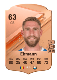 Marco Ehmann Rare 63 OVR