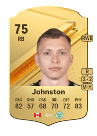 Alistair Johnston Rare 75 OVR