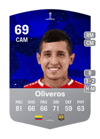 Auli Oliveros CONMEBOL Sudamericana 69 OVR
