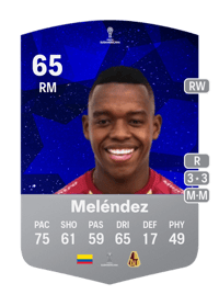 Álvaro Meléndez CONMEBOL Sudamericana 65 OVR