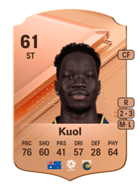 Alou Kuol Rare 61 OVR
