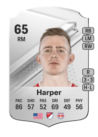 Cameron Harper Rare 65 OVR