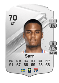 Amin Sarr Rare 70 OVR