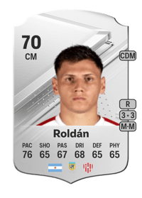 Enzo Roldán Rare 70 OVR