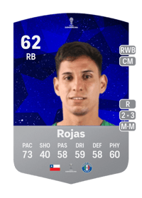 Oliver Rojas CONMEBOL Sudamericana 62 OVR