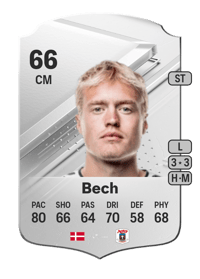 Tobias Bech Rare 66 OVR