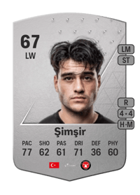 Aral Şimşir Common 67 OVR