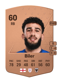 Huseyin Biler Common 60 OVR