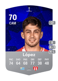 Pablo López CONMEBOL Sudamericana 70 OVR