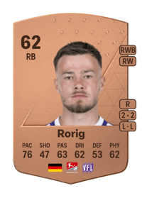 Henry Rorig Common 62 OVR