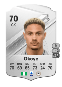 Maduka Okoye Rare 70 OVR