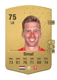 Gijs Smal Common 75 OVR