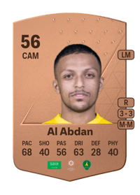 Hamad Al Abdan Common 56 OVR