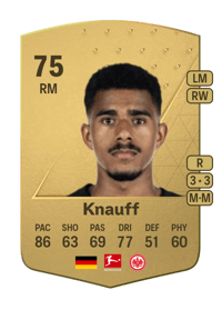 Ansgar Knauff Common 75 OVR