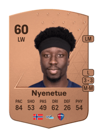 Franklin Nyenetue Common 60 OVR