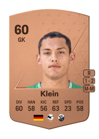 Daniel Klein Common 60 OVR