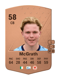 Jay McGrath Common 58 OVR