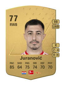 Josip Juranović Common 77 OVR