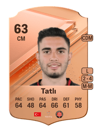 Efe Tatlı Rare 63 OVR