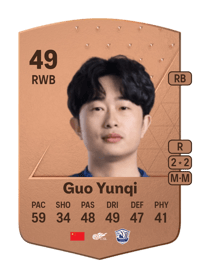 Guo Yunqi Common 49 OVR