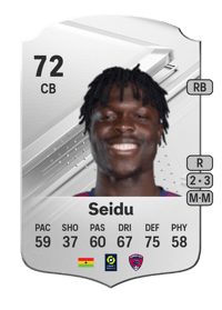Alidu Seidu Rare 72 OVR