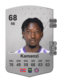 Warren Kamanzi Common 68 OVR