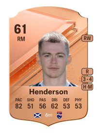 Jay Henderson Rare 61 OVR