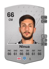 Nikoloz Ninua Common 66 OVR