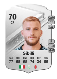 Giuseppe Sibilli Rare 70 OVR