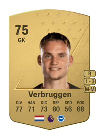 Bart Verbruggen Common 75 OVR