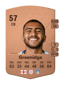Will Greenidge Common 57 OVR