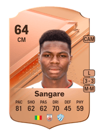 Mamadou Sangare Rare 64 OVR