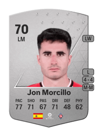 Jon Morcillo Common 70 OVR