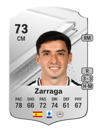 Zarraga Rare 73 OVR